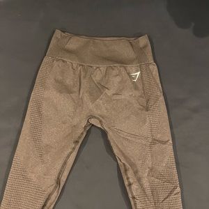 GYMSHARK Leggings in Brown
